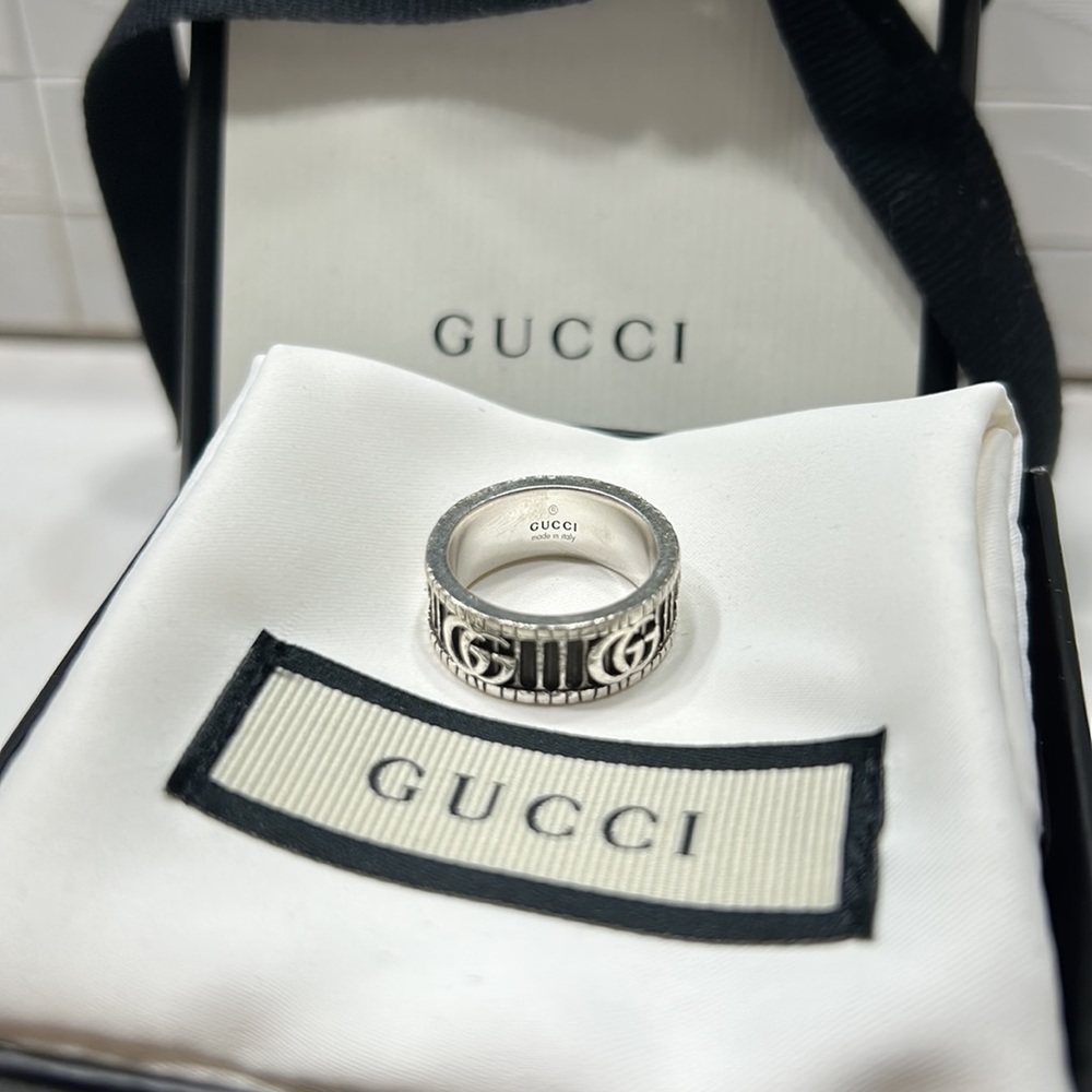 Gucci Ring Double G Silver - image 4